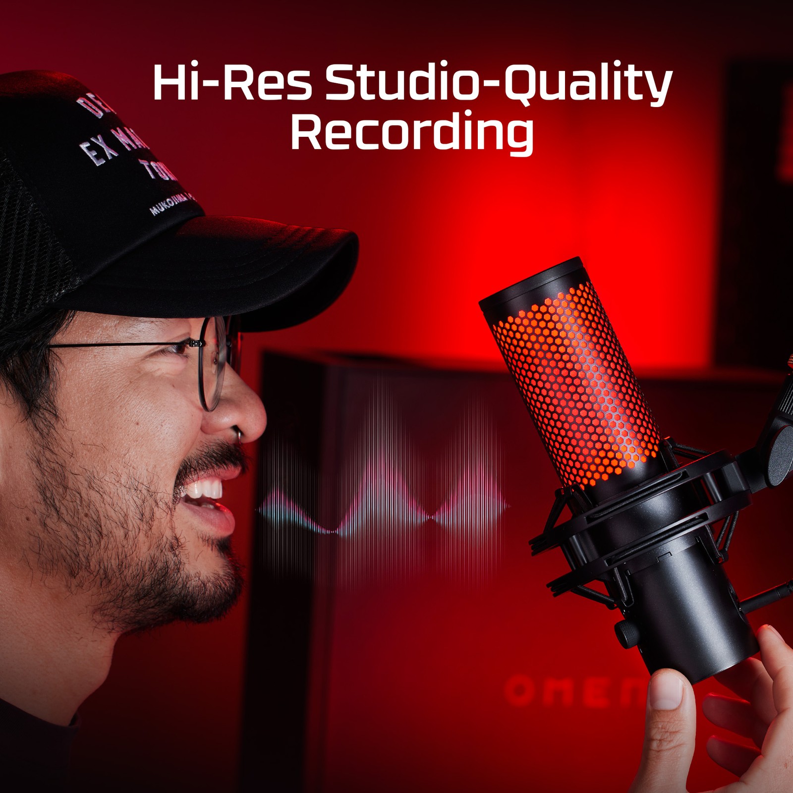 HyperX QuadCast 2 - USB Microphone (Black)