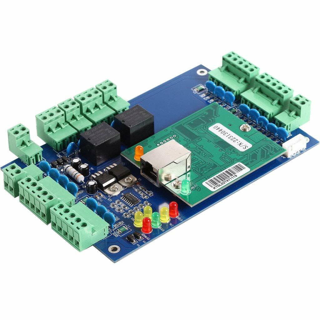 WIEGAND TCP/IP Network Access Control Board Panel Controller For 2 Door 4 Reader