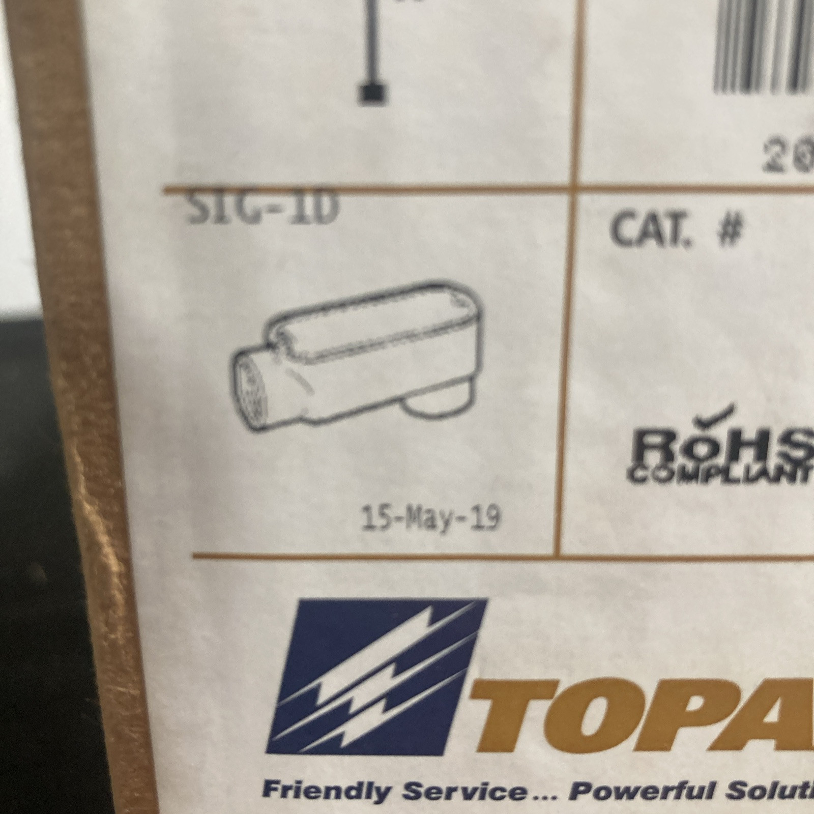 Topaz 1” LB3M 5 Pack Case