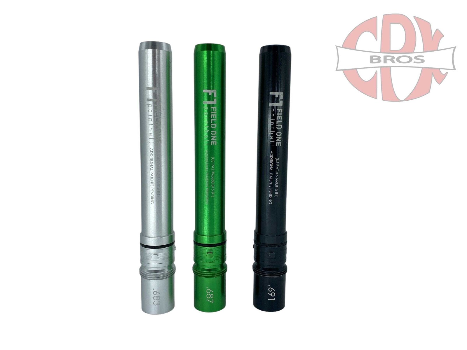 Field One Acculock Control Bores 3 Inserts