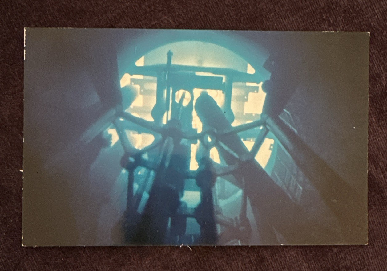 1950s Nuclear Reactor Atomic Energy Oak Ridge TN Postcard Cerenkov MCM Unused