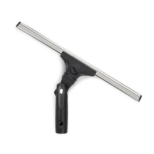 Ettore Contour PRO+ Window Cleaning Squeegee Complete w/ Stainless Steel Channel