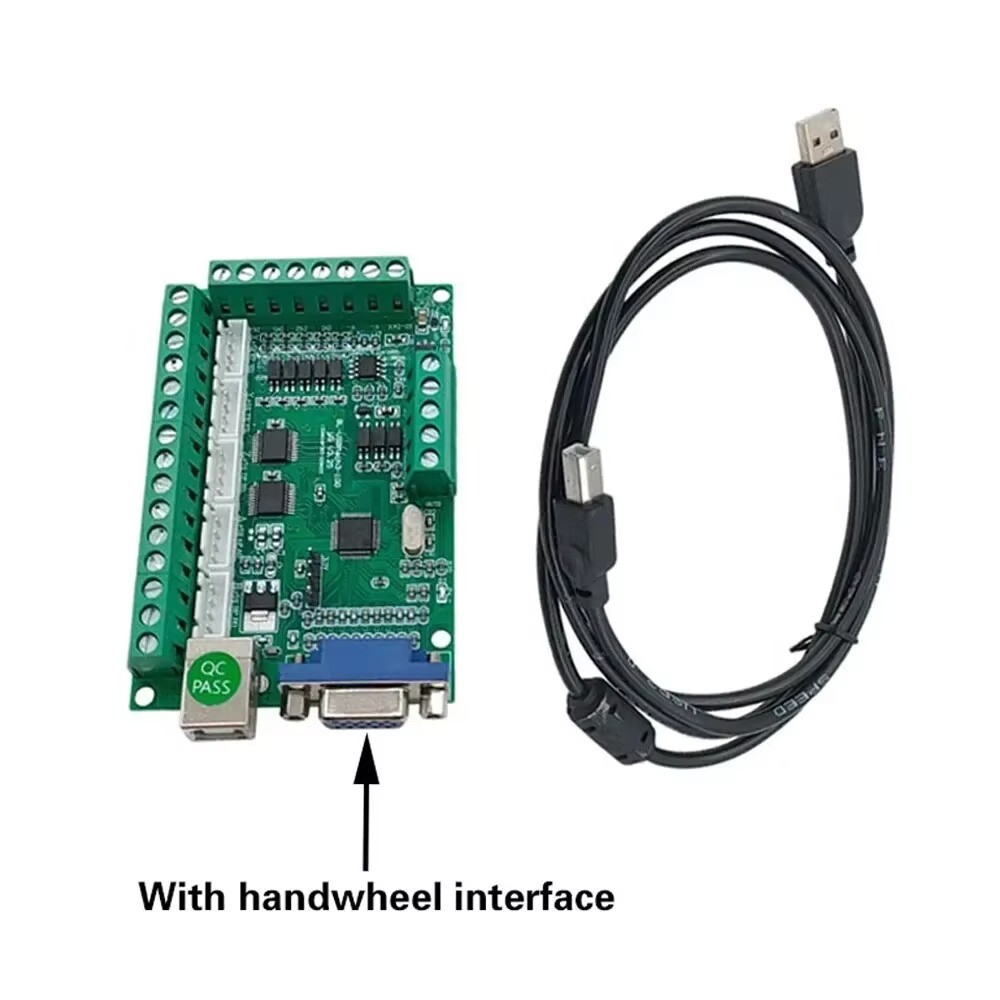 MACH3 CNC Breakout Board USB 100KHz 5-Axis Interface Driver Motion Controller