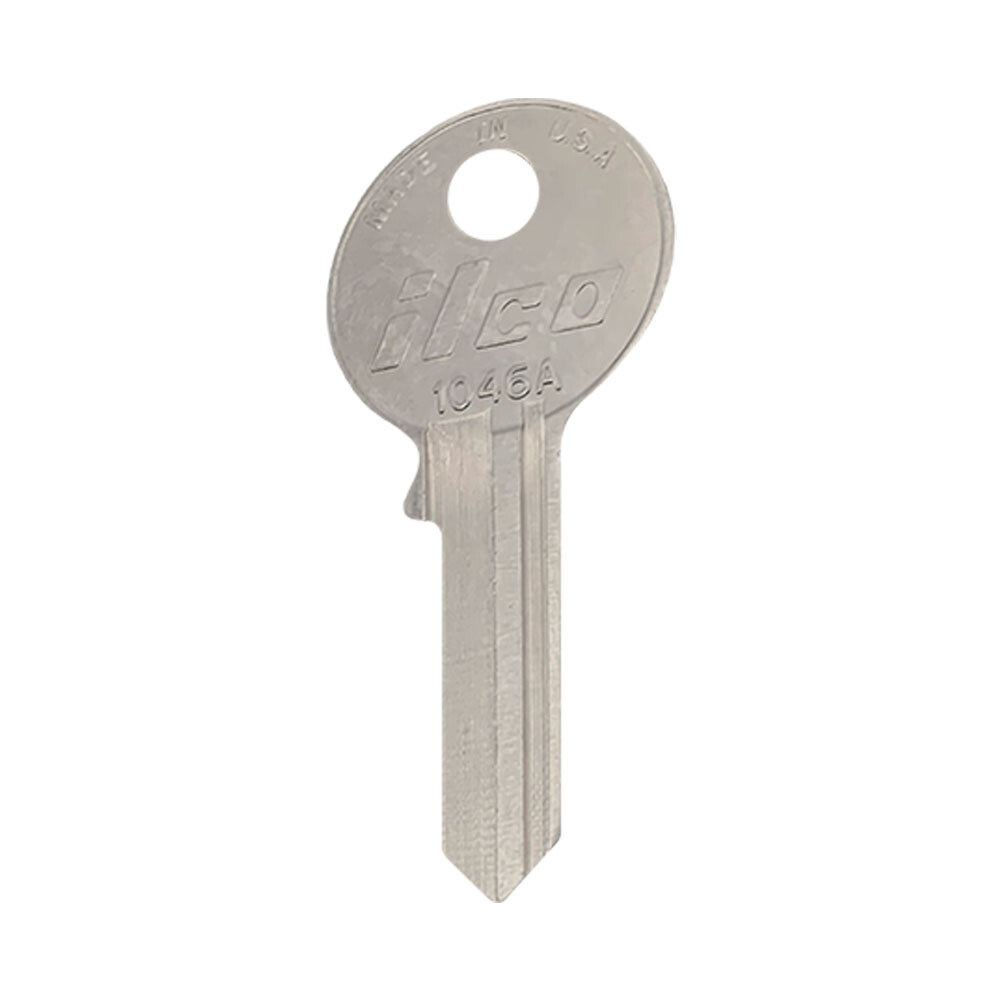 1046A Key Blank 6-PIN – Nickel