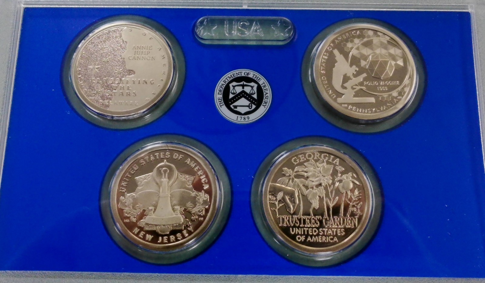2019 S American Innovation Dollar Proof Coin Set w/ OGP & COA