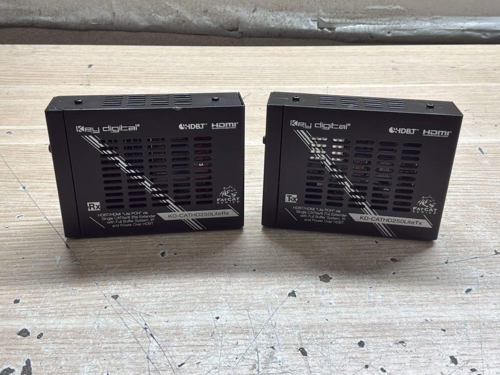 2 KEYDIGITAL KD-CATHD250POHRx / Tx Fat Cat Series/ JUA3870
