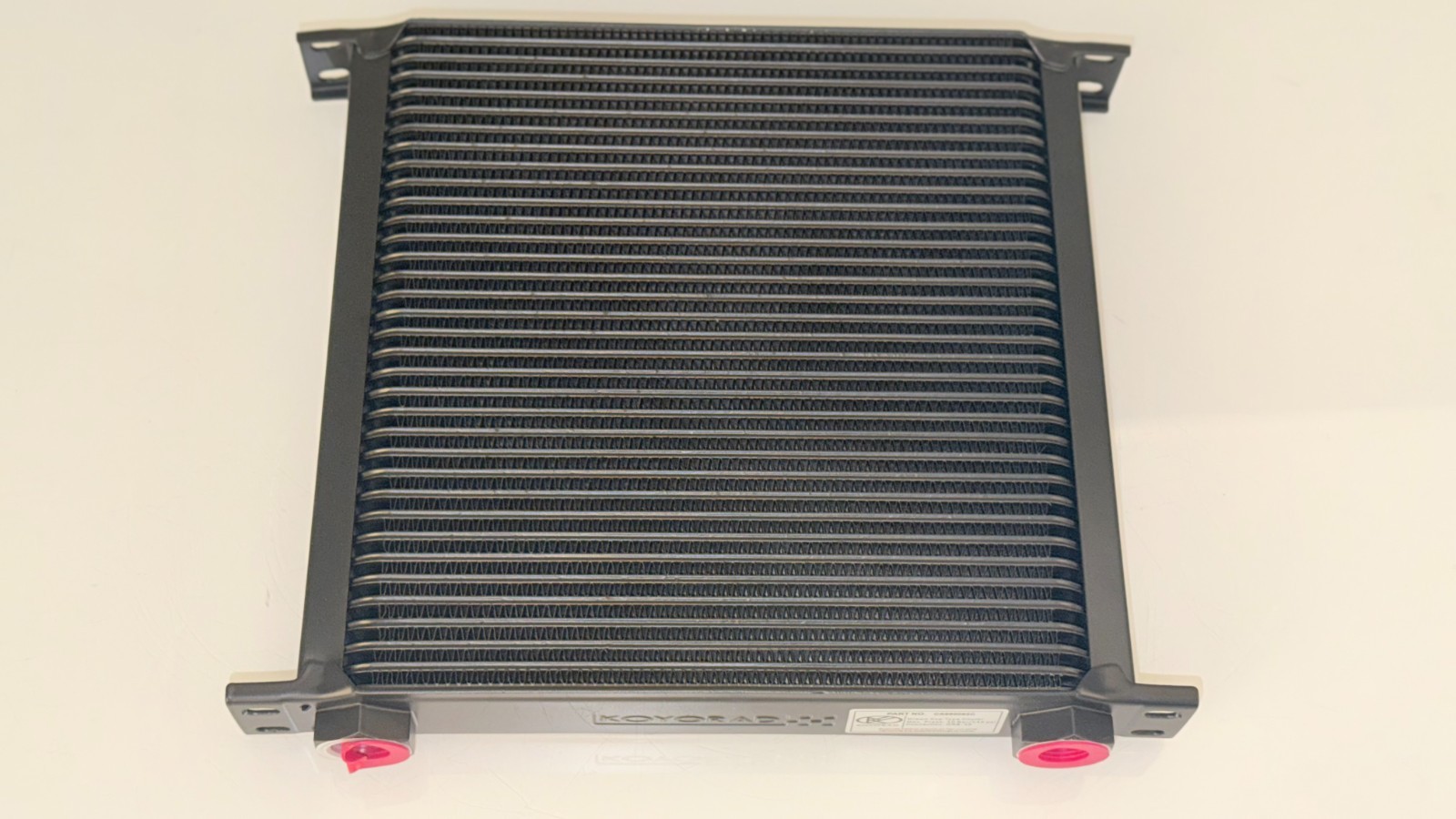 Koyo 35 Row Oil Cooler 11.25in x 11in x 2in (-10AN ORB provisions)