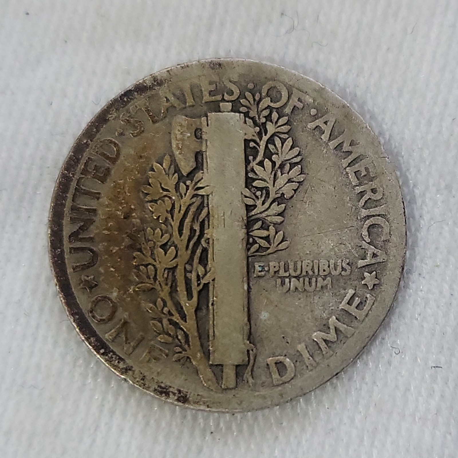 1921 Mercury Dime in Good Condition