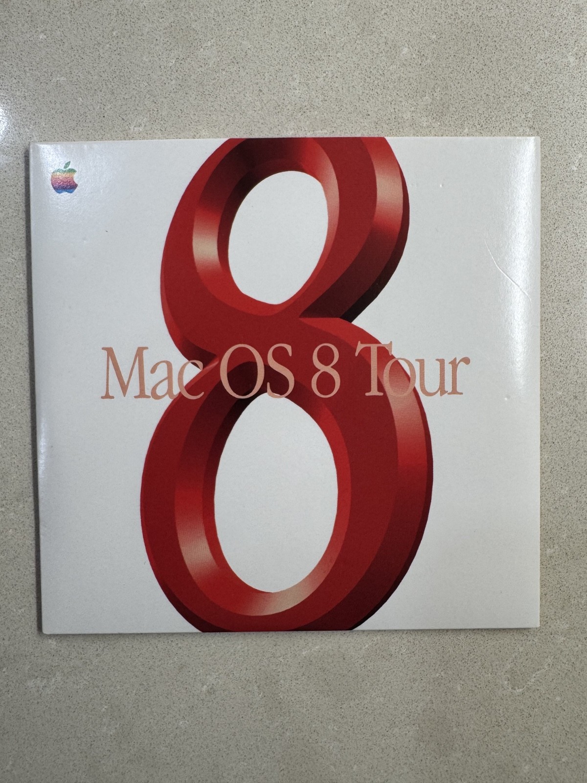Apple Mac OS 8 Tour CD Vintage Promotional Item