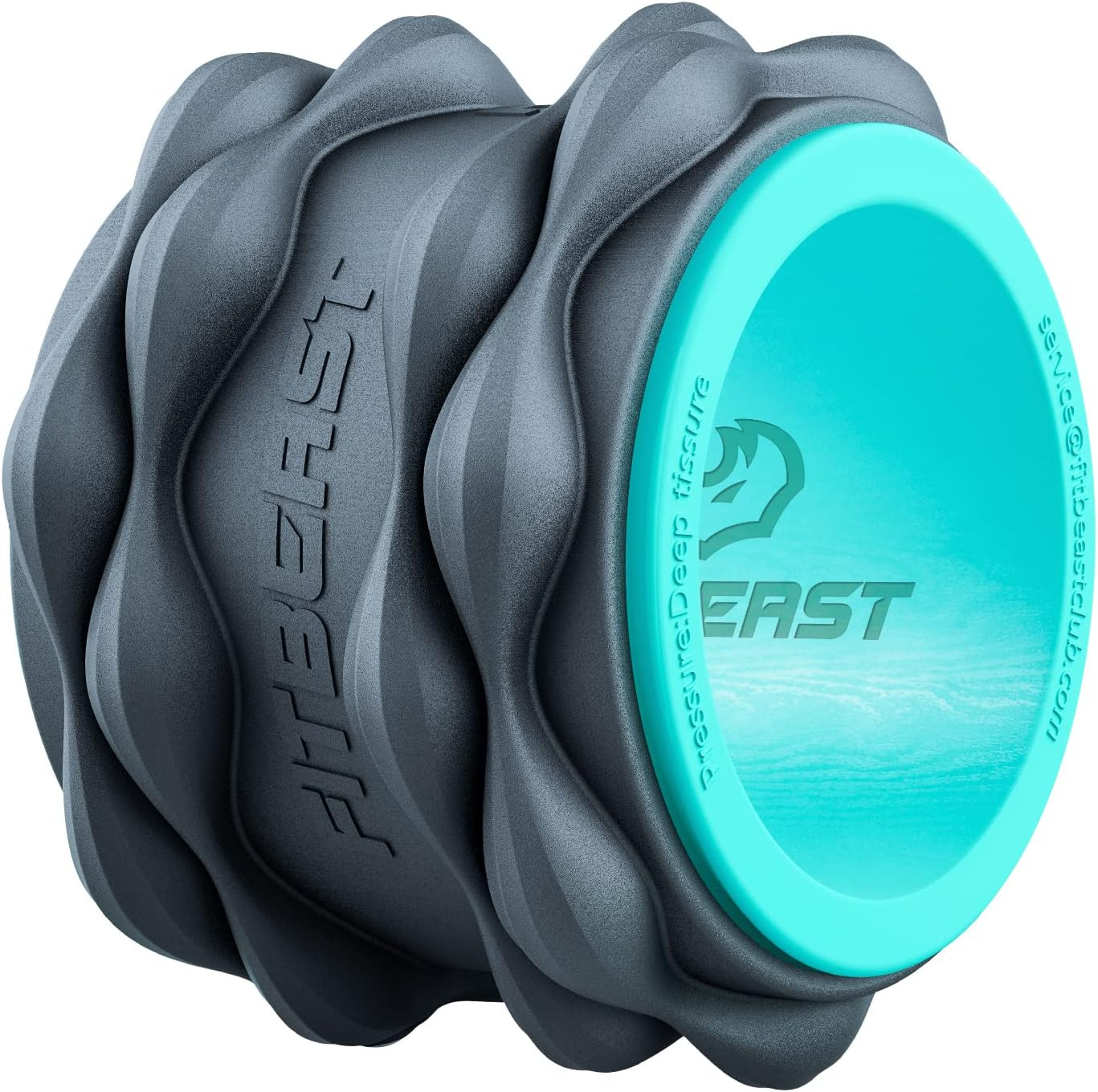 Back Roller, Back Wheel Foam Roller - Targeted Muscle Roller for Deep Tissue Mas