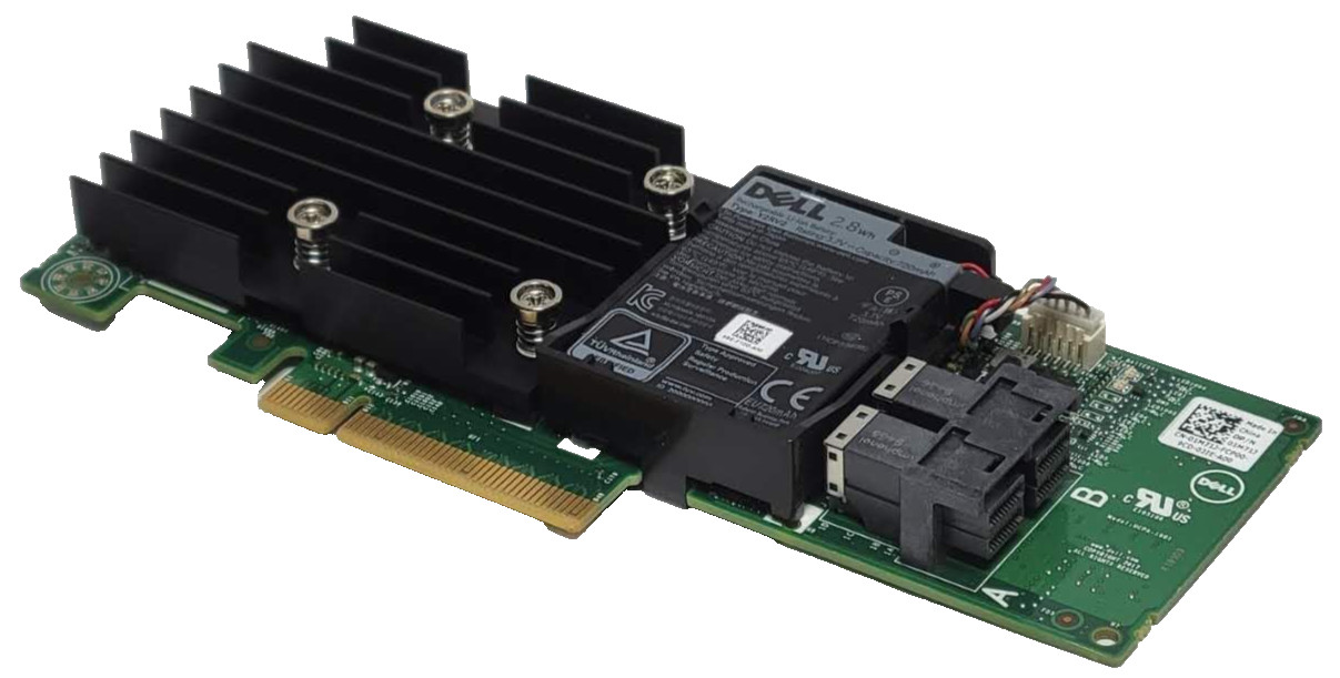 DELL PERC H740P 8-PORT 12GB/S SAS RAID CONTROLLER 1M71J NO Bracket
