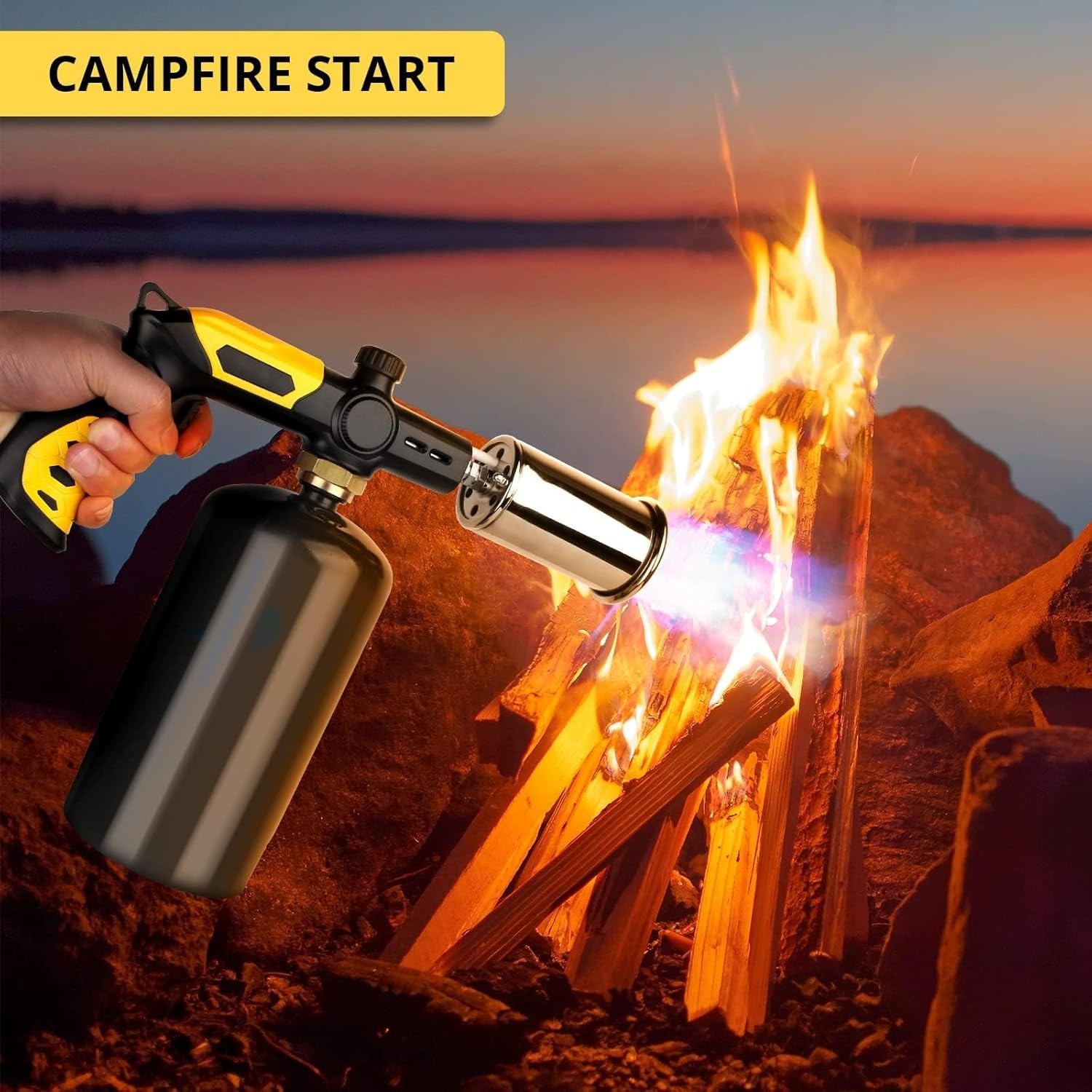 Powerful Cooking Torch, Sous Vide Propane Torch, Kitchen Culinary Grilling To...