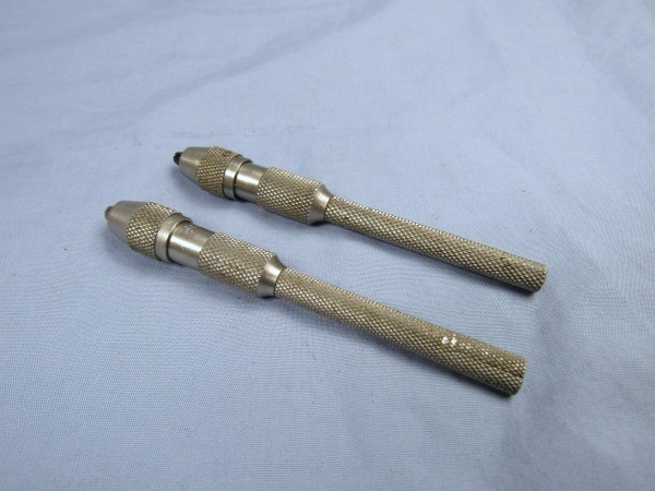 2 Used Size C Starrett Pin Vises, Machining , Inspection