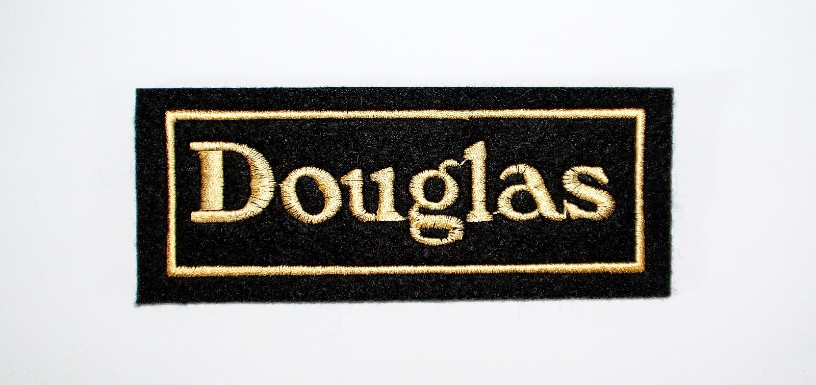 DOUGLAS MOTORCYCLES EMBROIDERED SEW ON BADGE-VETERAN/VINTAGE/TT