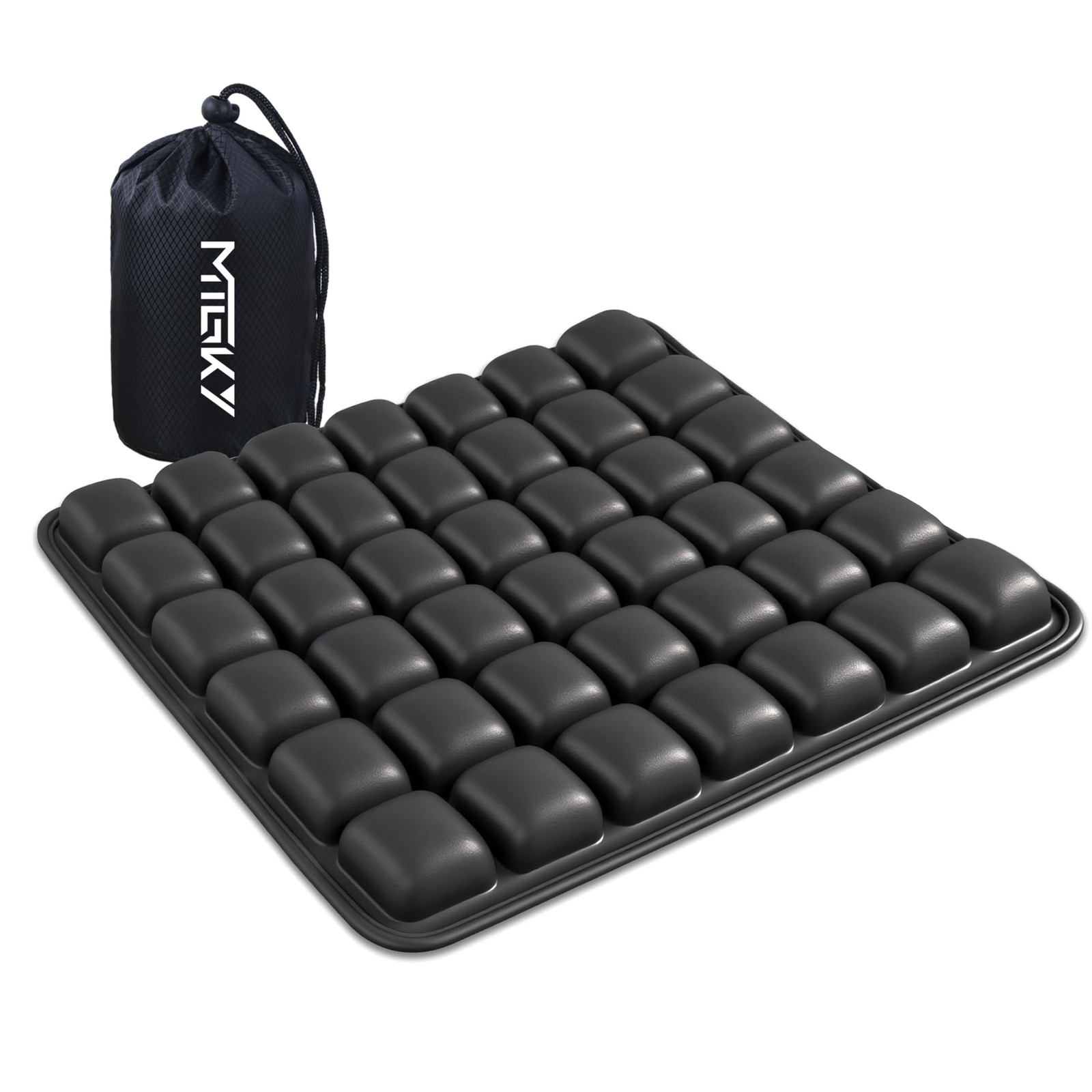 Upgrade Travel Seat Cushion for Airplane,Portable&Adjustable Air Seat Cushion,Co