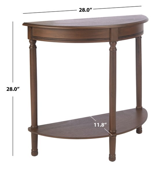 Safavieh TINSLEY 1/2 ROUND CONSOLE TABL, Reduced Price 4172700641 CNS5723C