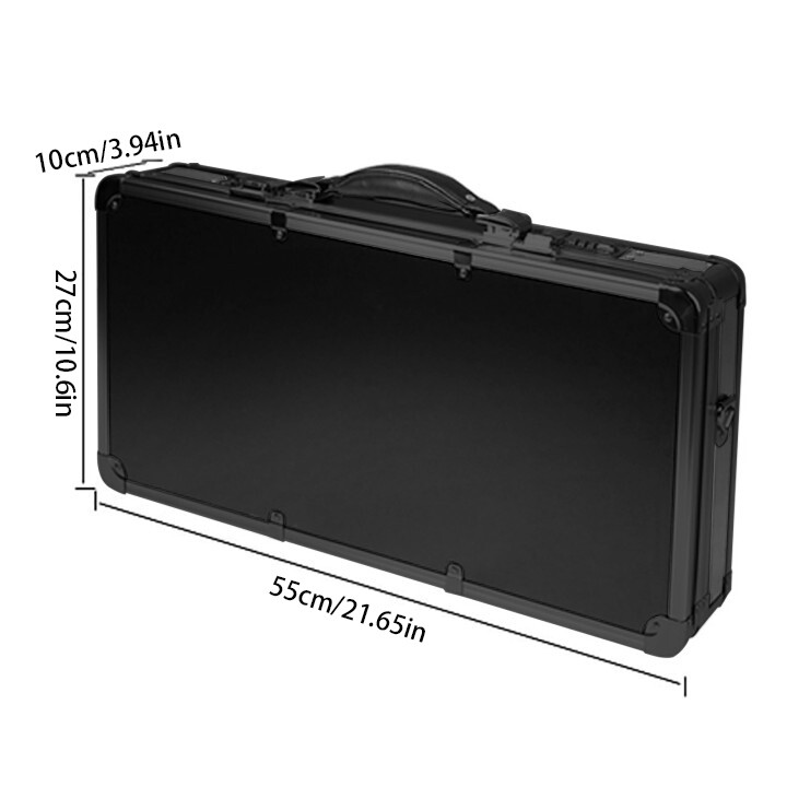 Barber Stylist Suitcase Carrying Case Box For Clippers Trimmers Scissors Comb US