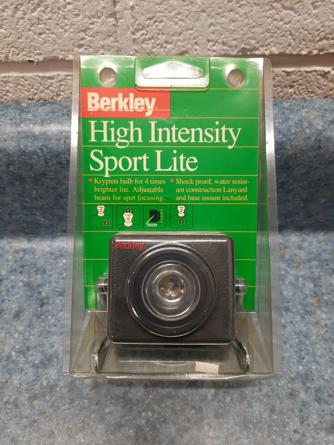 Berkley High Intensity Sport Lite Light Headlamp SL-1 Model Flashlight Camping