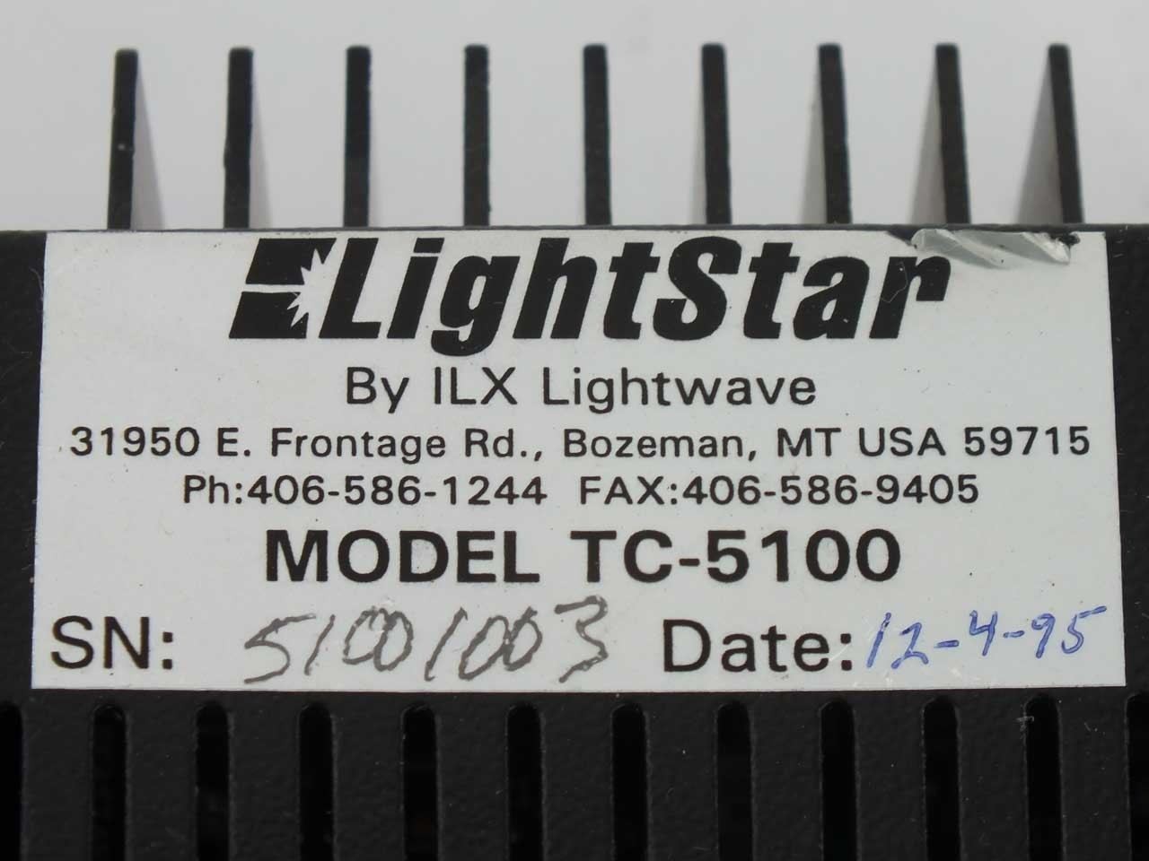 Seastar Optics TC-5100 Thermoelectric Controller / Lab Laser Diode Driver