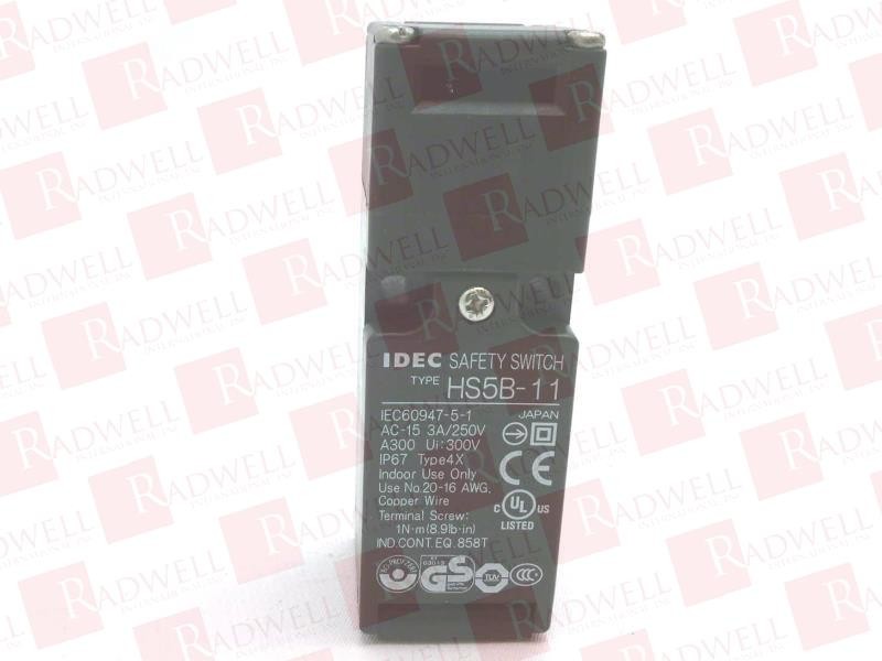 IDEC HS5B-11B / HS5B11B (NEW IN BOX)