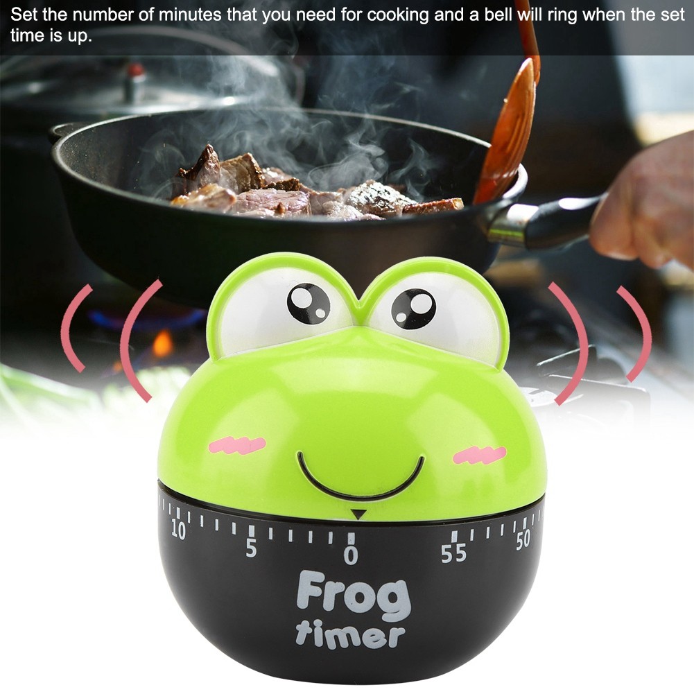 Cute Mechanical Timer Animal Shape Cooking Reminder For Kitchen Excellent