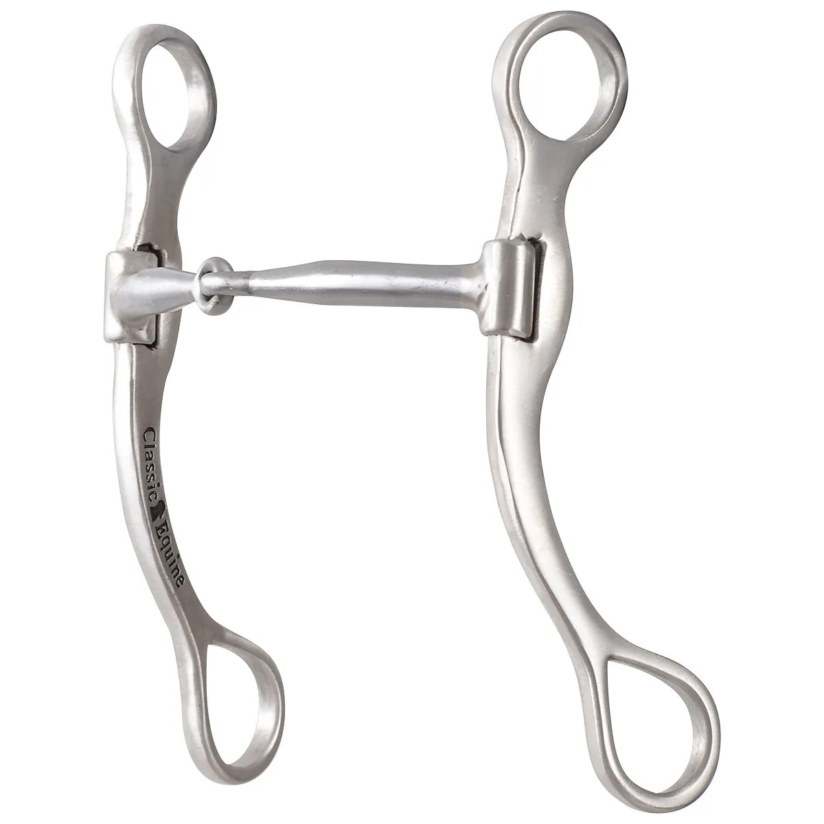 Classic Equine BitLogic Performance Snaffle Long Shank Bit - 5” Mouth, 7 1/2”