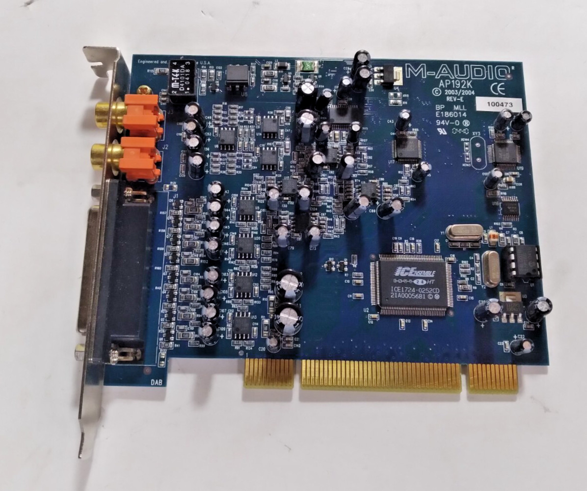 M-Audio Audiophile AP192K - PCI Interface Card #0023