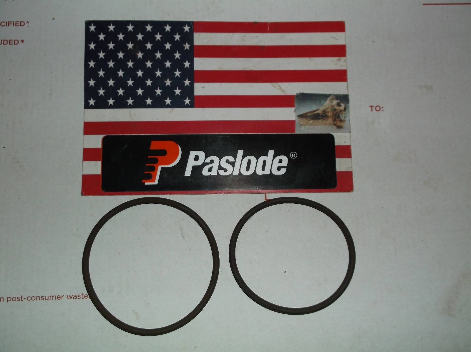 "AfterMarket" PASLODE Part # 403992 and 404482 Brown Vito O-Rings