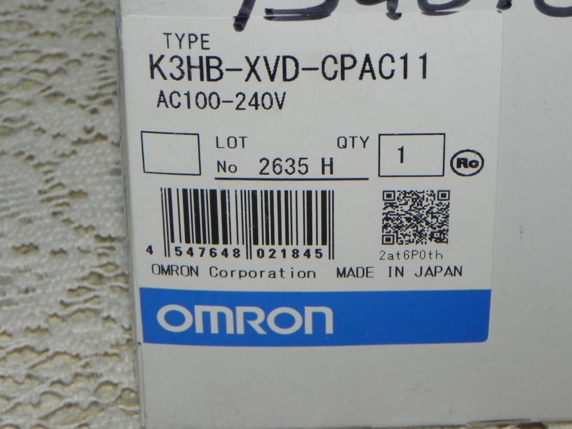 Omron K3HB-XVD-CPAC11 Digital Panel Meter, AC100-240V