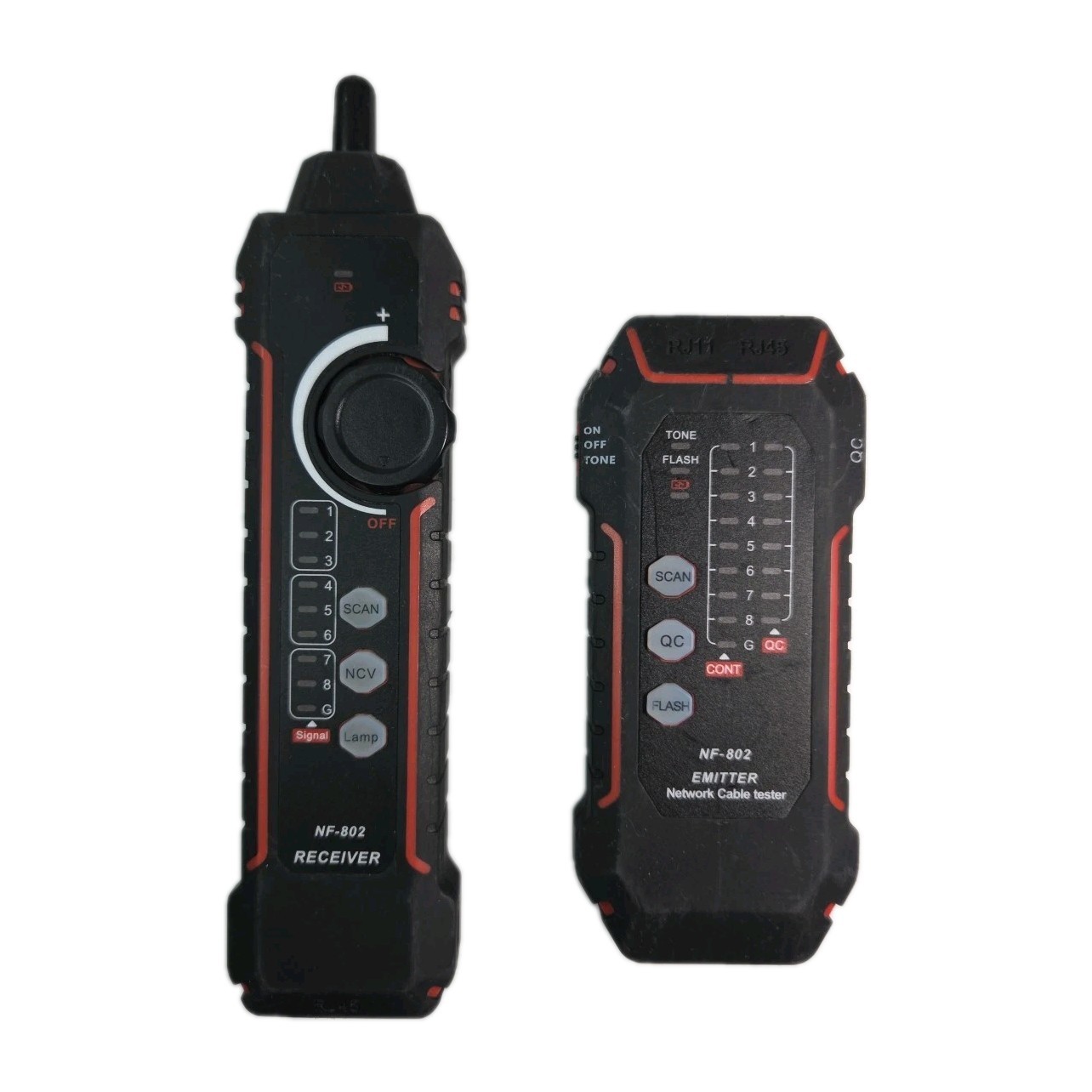NF-802 Tester Receiver Wire Finder Tracer Toner Ethernet LAN Network Cable