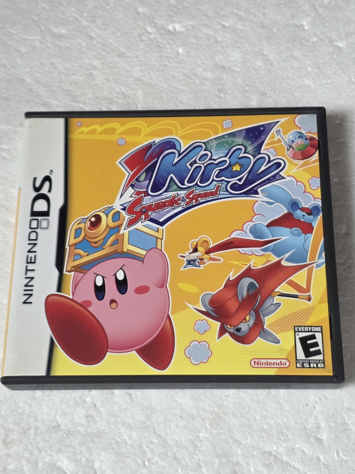 Nintenso DS Kirby Squeak Squad CASE ONLY - No Game