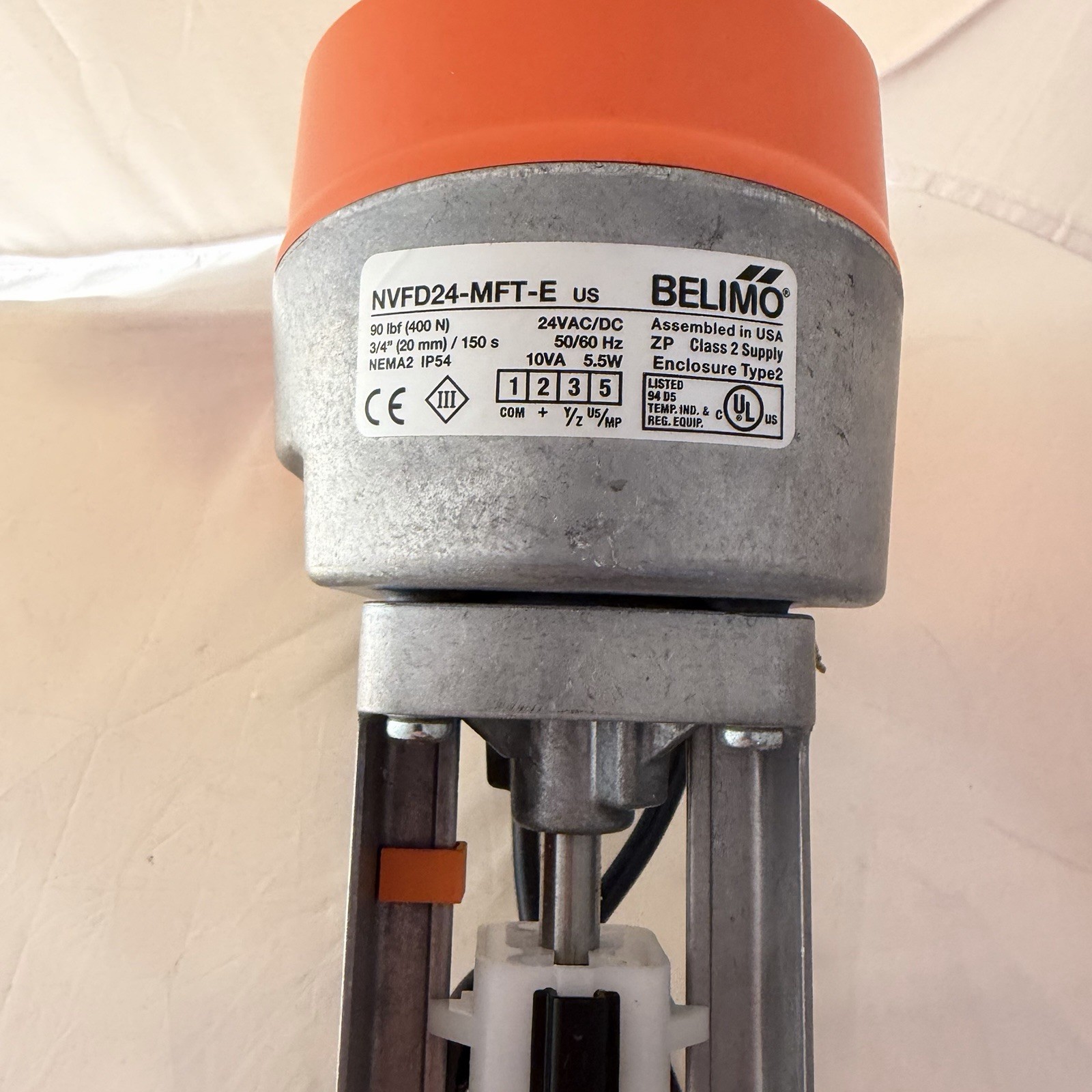 Belimo NVFD24-MFT-E US Pneumatic Actuator