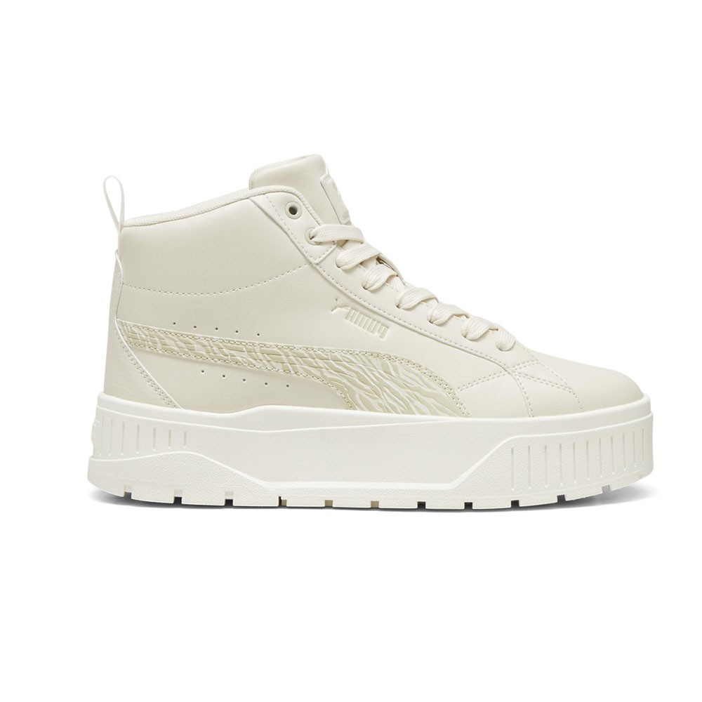 PUMA Karmen Ii Animal Fever Platform  Womens White Sneakers Casual Shoes 3974600