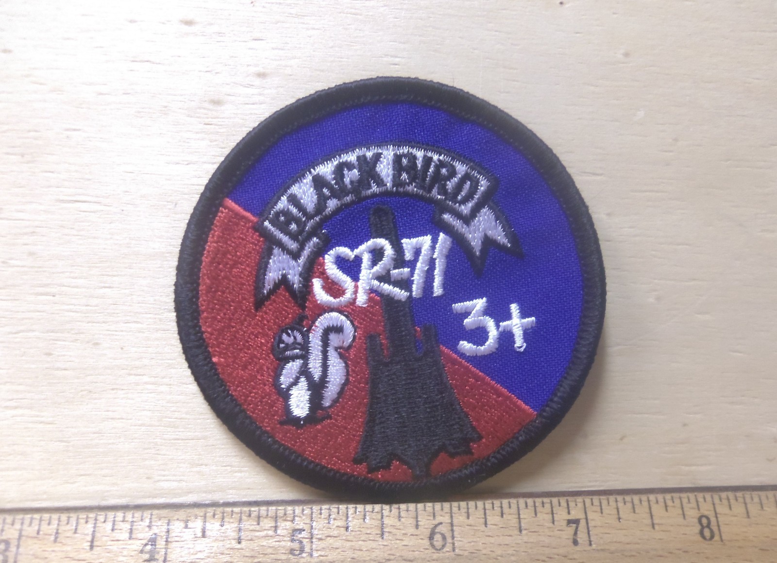 US Air Force - Black Bird SR-71 Embroidered Patch