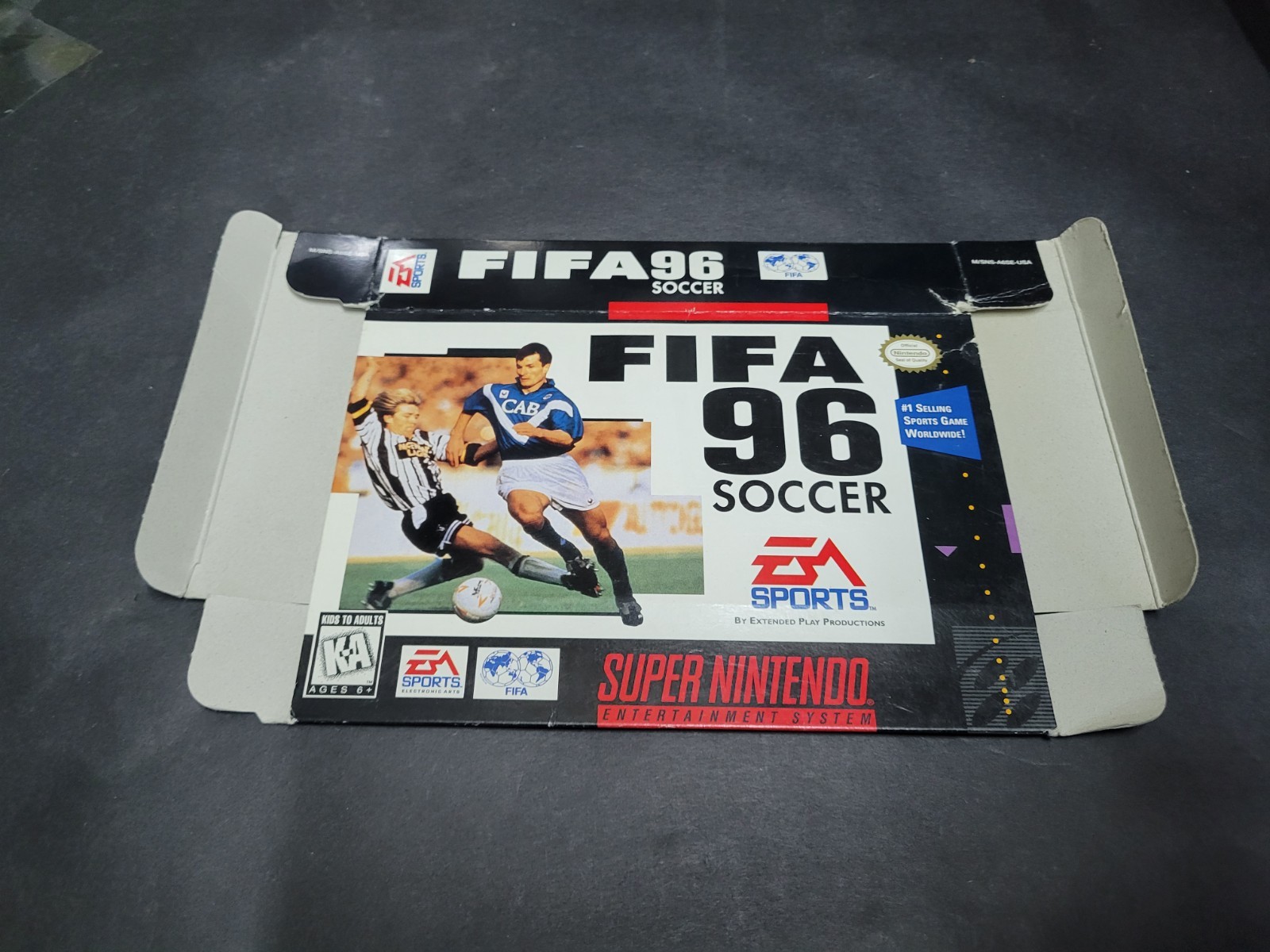 FIFA Soccer 96 (Super Nintendo SNES 1995) Box Only