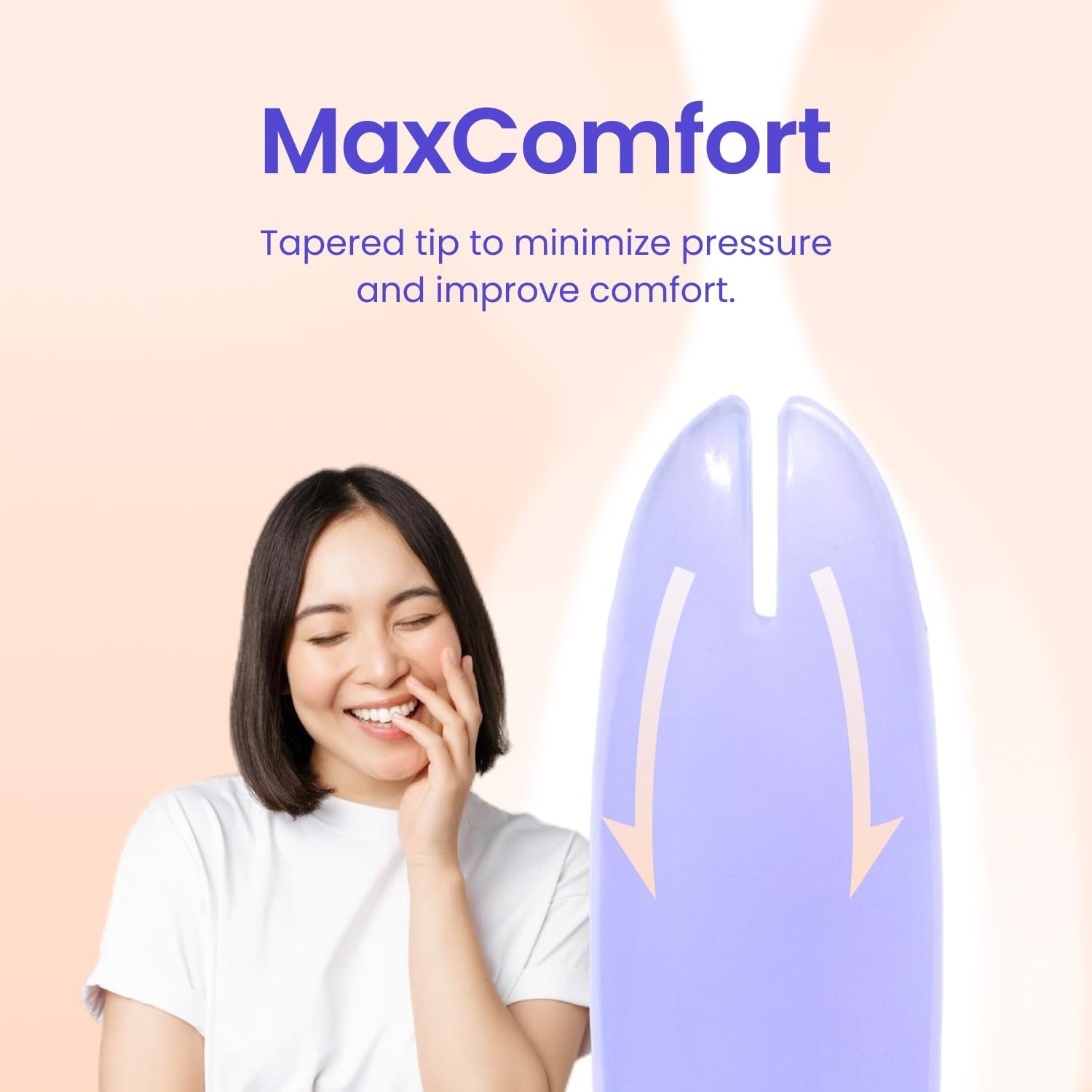 MaxComfort Universal Vaginal Rectal Suppository Applicator - Effortless Comfort