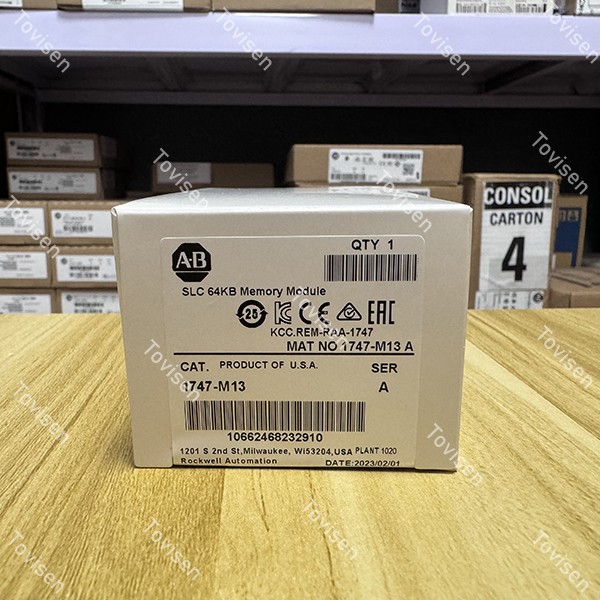 Allen-Bradley 1747-M13 64K Words Program Backup Storage Module Free Shipping