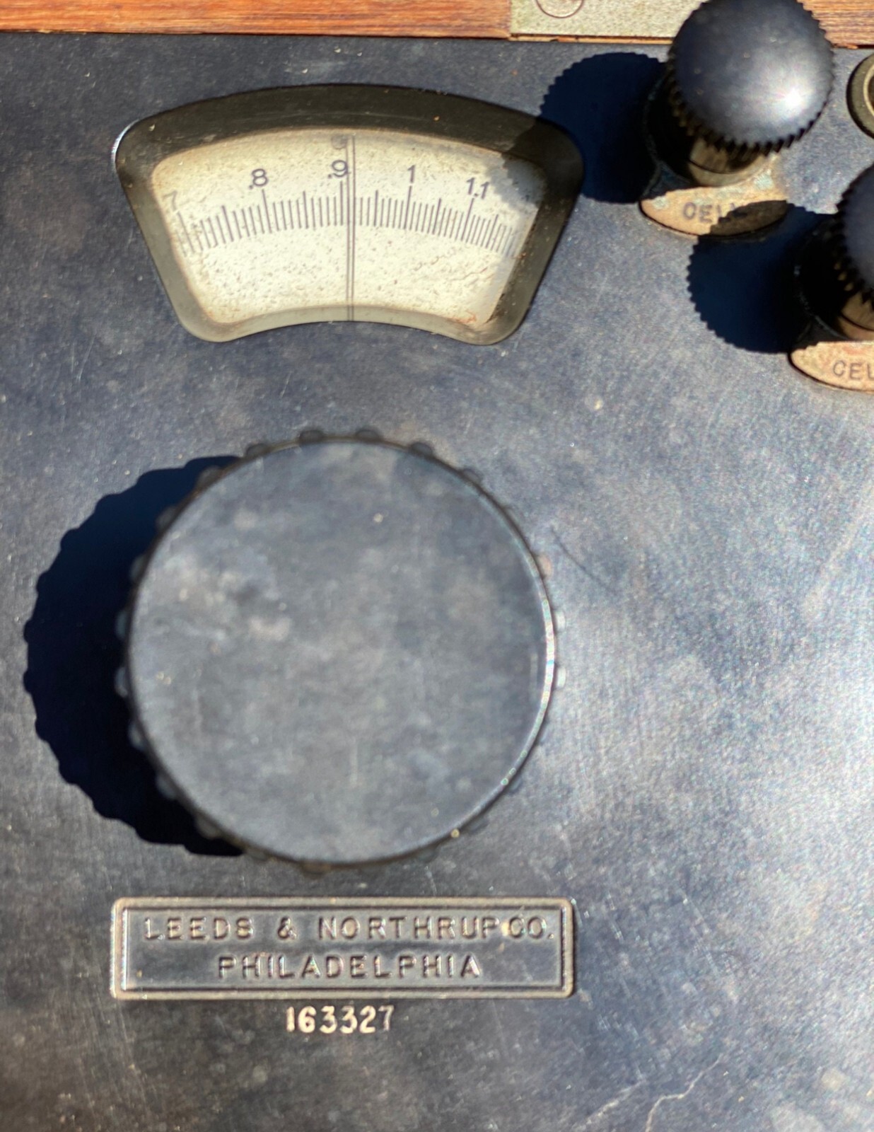 Vintage Leeds & Northup Galvanometer Electrical Current Measuring Instrument