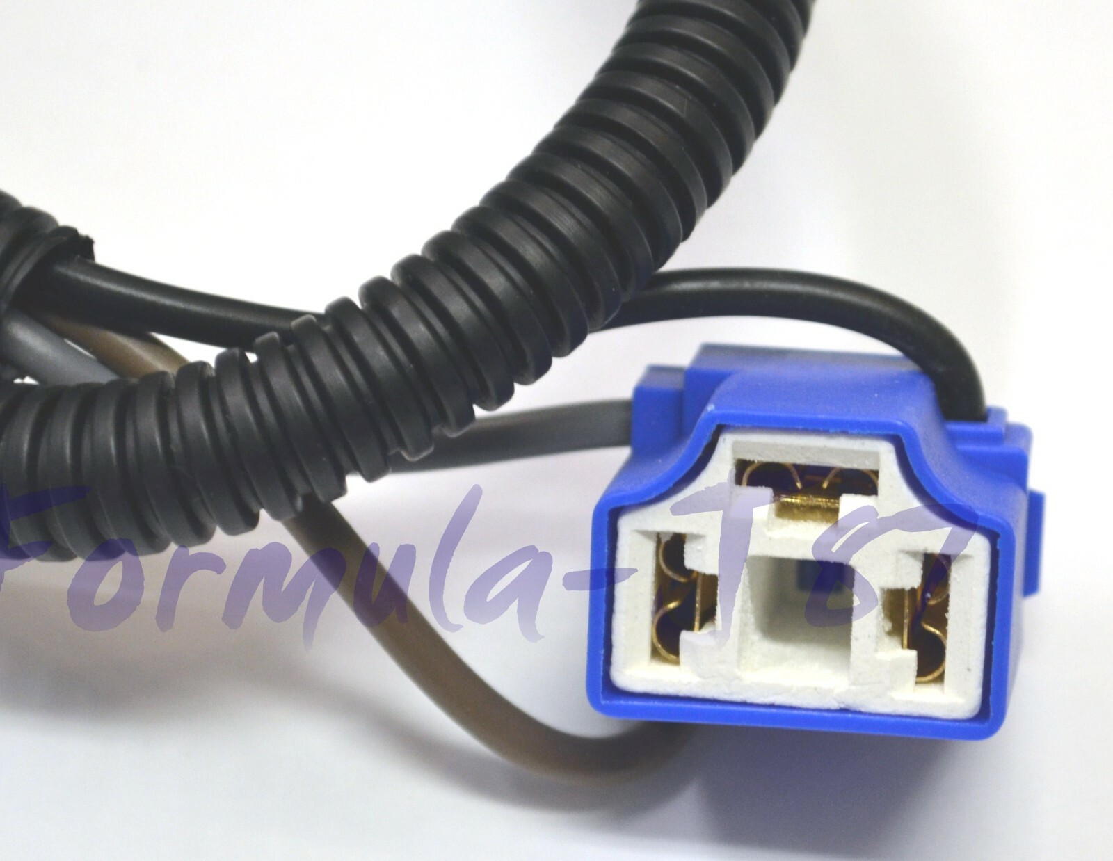 Extension Wire Ceramic A 9003 HB2 H4 Two Harness Head Light Bulb Socket Replace