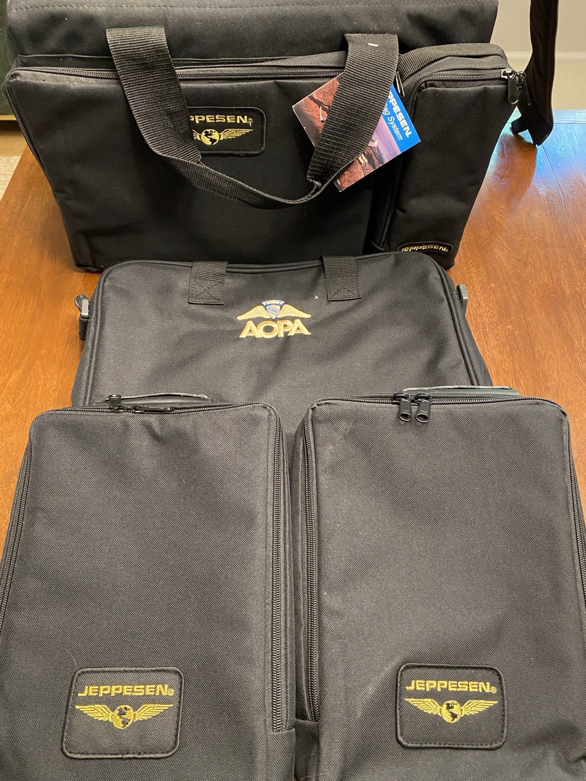 Jeppesen Aviator Flight Bag - Customizable Pilot Flight Bag Pilot Case