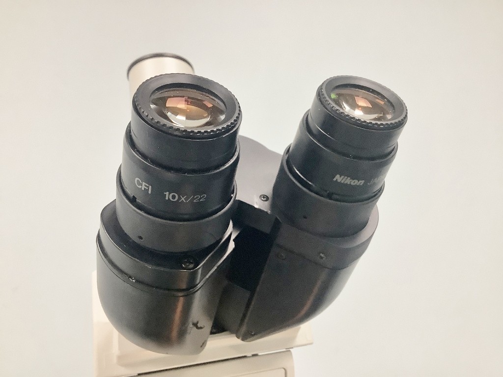 Nikon Eclipse E400 Microscope TESTED with Warranty SEE VIDEO
