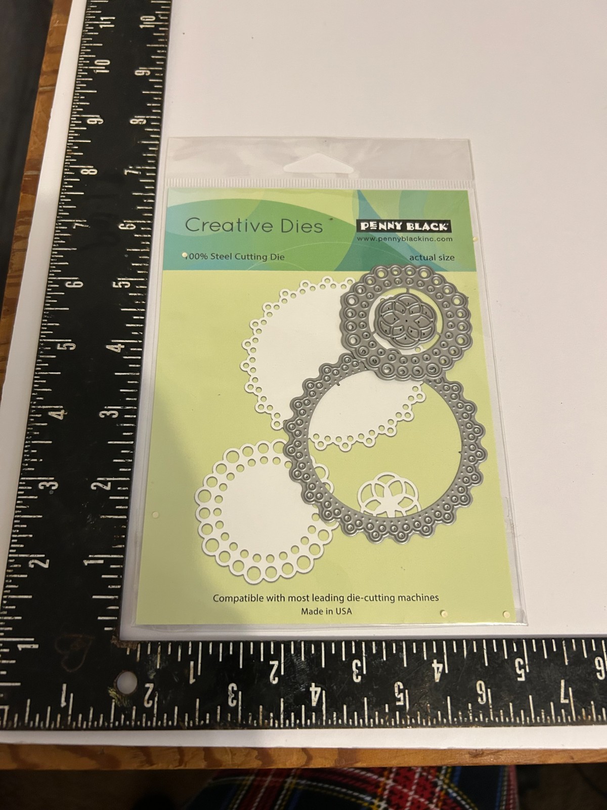Penny Black Creative Dies "Doily Trio" 51-227 Metal Craft Die 2016 New