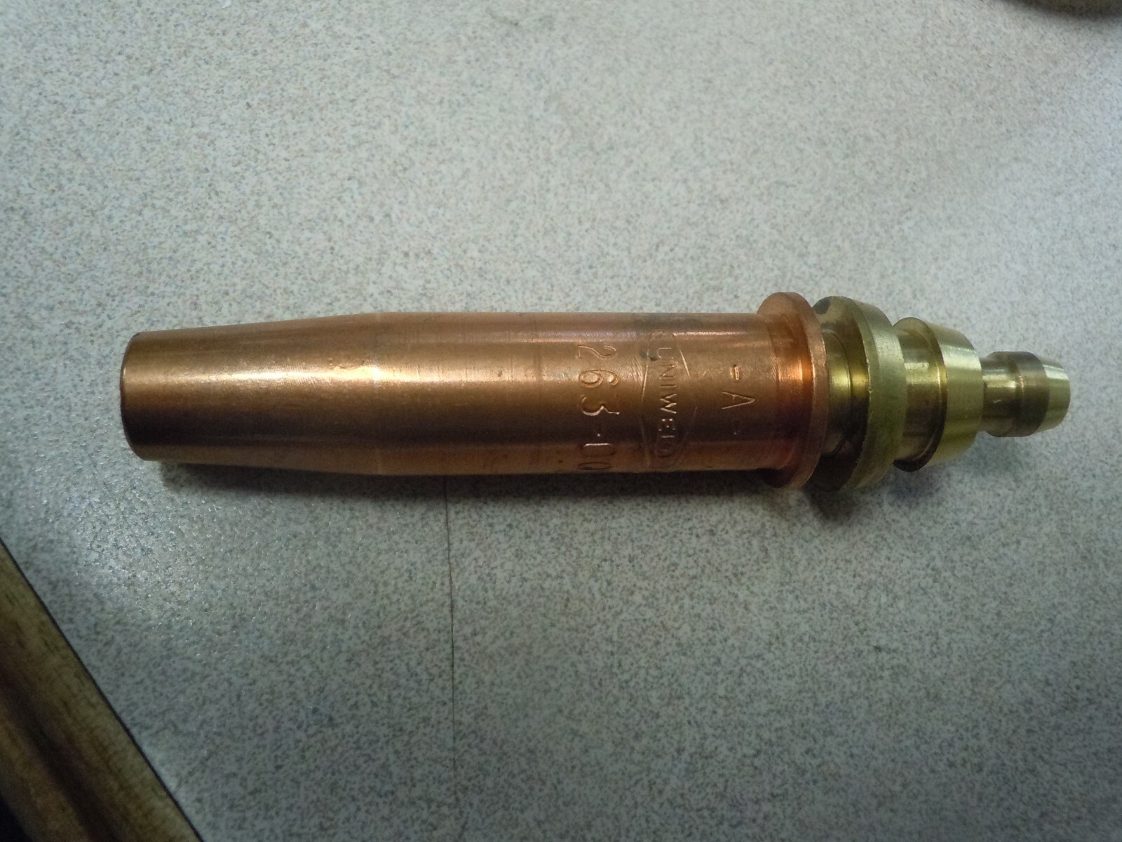 .Uniweld, 263-00 A-Style 2 Piece Fast Starting Cutting Tip