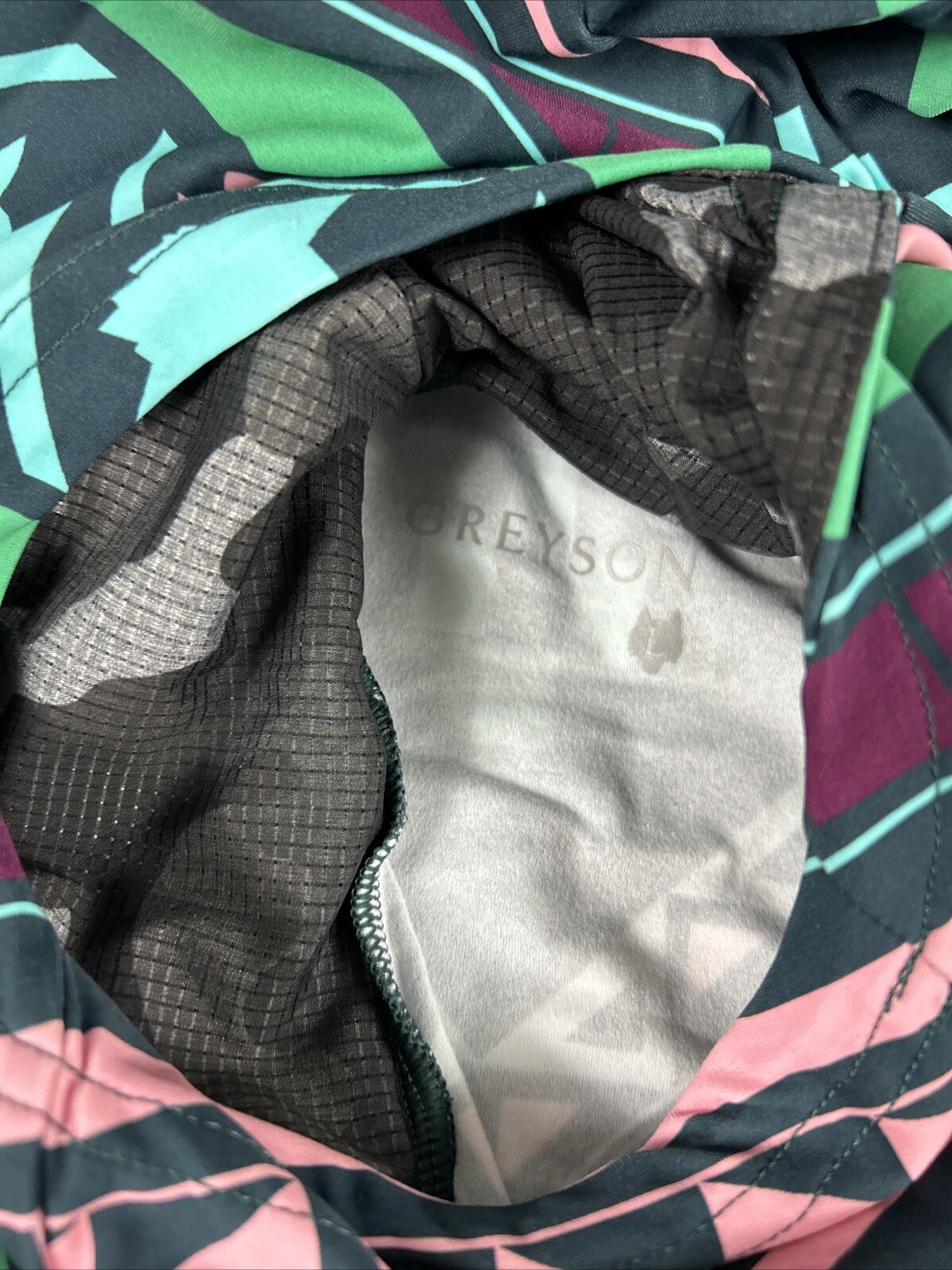 Greyson Cokato Golf Hoodie Pullover Ghostwolf Print Large Multicolor MSRP $198
