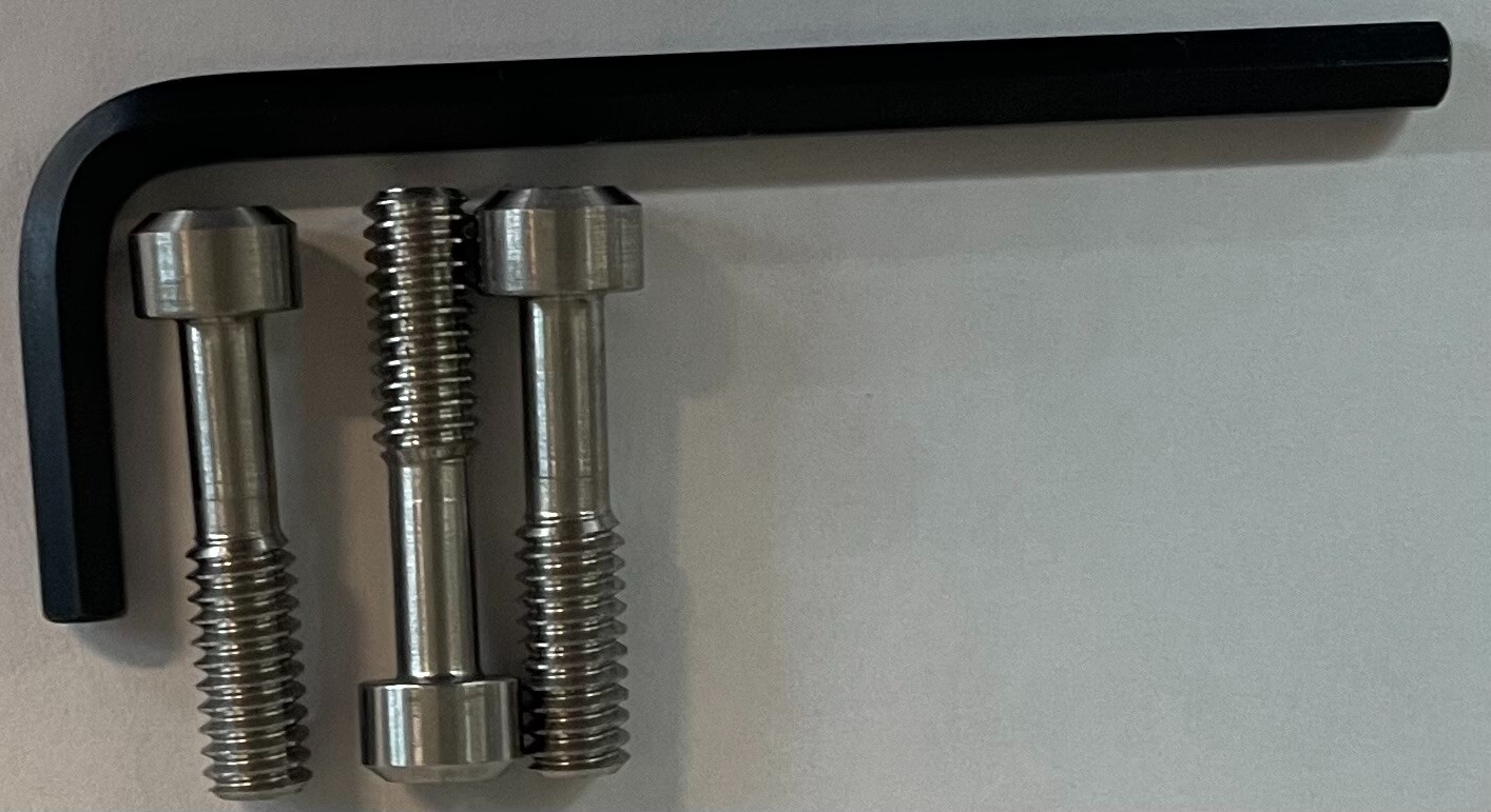 Power Custom® STOCKTAKE DOWN SCREW STAINLESS STEEL for Ruger® 10/22® 3 Pack