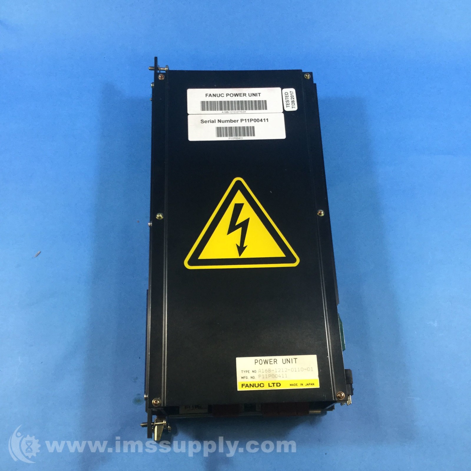 Fanuc A16B-1212-0110-01 Power Supply FPOR