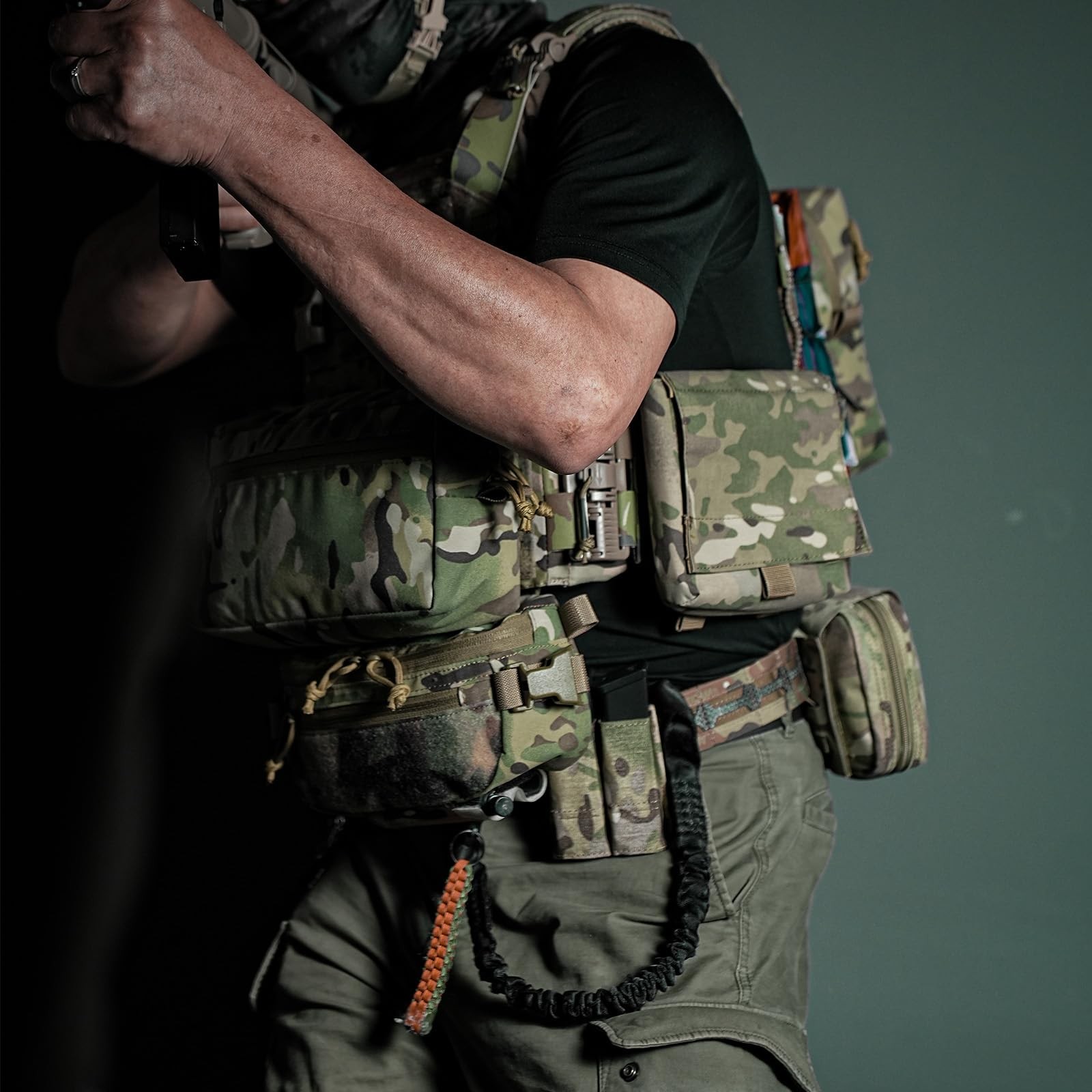 Tactical GP Wide/Tall Pouch,Molle General Purpose Pouches,Structured Horizont...