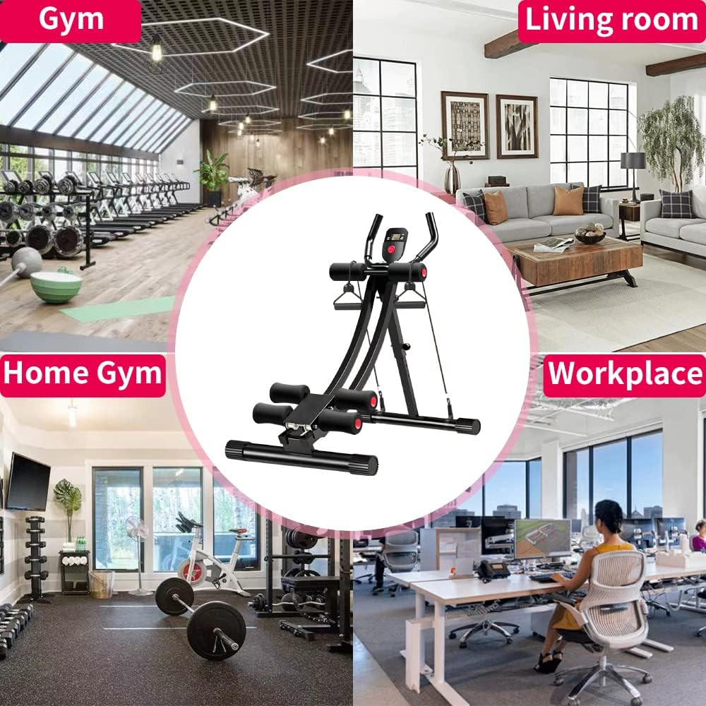 Core & Abdominal Trainers AB Workout Machine Home Gym Exercise Machine Ab Crunch