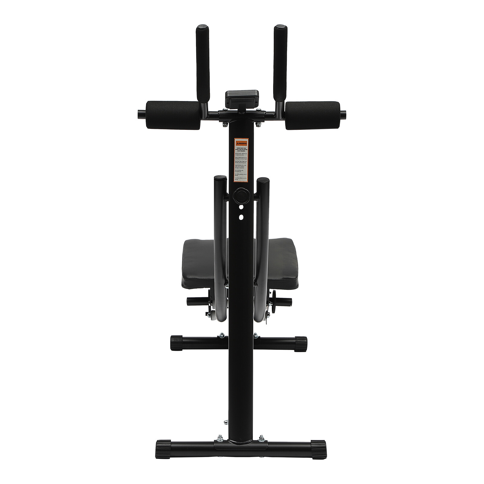 Ab Exercise Bench Abdominal Workout Machine Sit Up Bench Foldable W/ LED Display