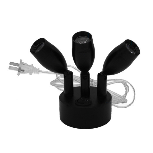 9W LED Wall Ceiling Light Adjustable Picture Lamp Fixture Switch Plug-in Cabinet